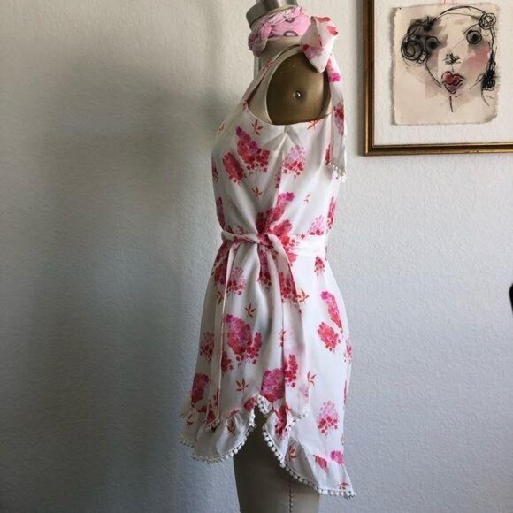 Athena Procopiou Sundown Breeze Silk Jumpsuit Romp - Picture 10 of 15